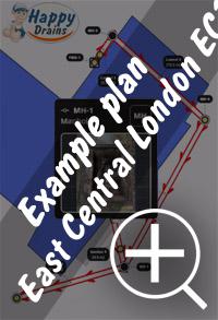 CCTV drain survey East Central London pl