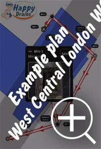 CCTV drain survey West Central London pl