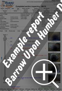 CCTV drain survey Barrow-Upon-Humber re