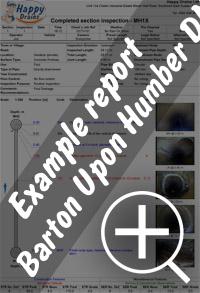 CCTV drain survey Barton-Upon-Humber re