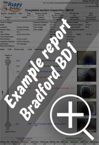 CCTV drain survey Bradford re