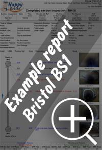 CCTV drain survey Bristol re
