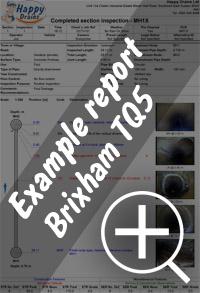 CCTV drain survey Brixham re