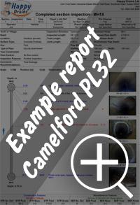 CCTV drain survey Camelford re