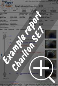 CCTV drain survey Charlton re