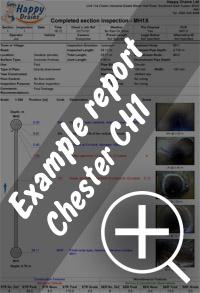 CCTV drain survey Chester re