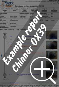 CCTV drain survey Chinnor re