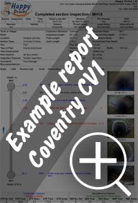 CCTV drain survey Coventry re