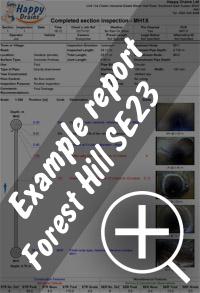 CCTV drain survey Forest Hill re