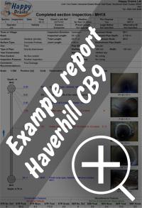 CCTV drain survey Haverhill re