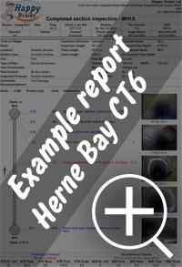 CCTV drain survey Herne Bay re