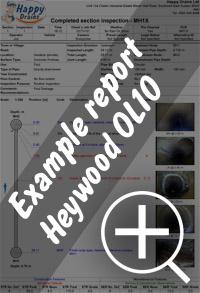 CCTV drain survey Heywood re