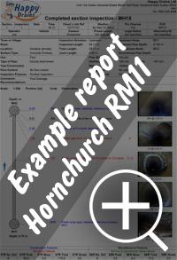 CCTV drain survey Hornchurch re