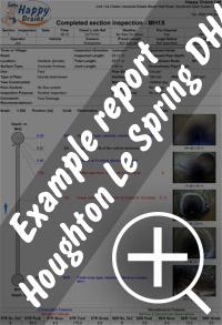 CCTV drain survey Houghton Le Spring re