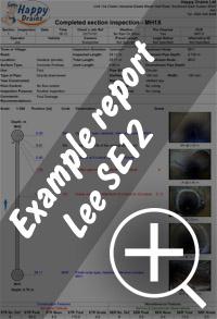 CCTV drain survey Lee re