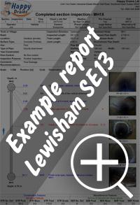 CCTV drain survey Lewisham re