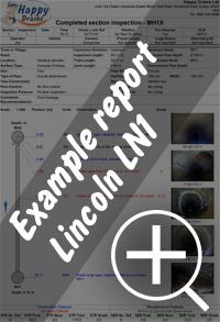 CCTV drain survey Lincoln re