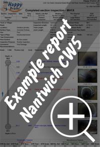 CCTV drain survey Nantwich re
