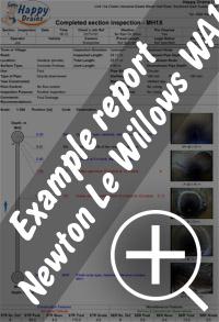 CCTV drain survey Newton-Le-Willows re