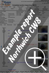 CCTV drain survey Northwich re