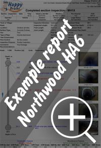 CCTV drain survey Northwood re