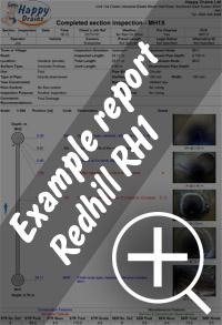 CCTV drain survey Redhill re