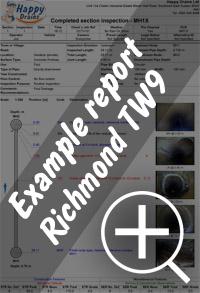 CCTV drain survey Richmond re