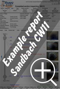 CCTV drain survey Sandbach re