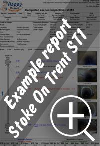 CCTV drain survey Stoke-On-Trent re