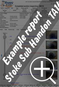 CCTV drain survey Stoke-Sub-Hamdon re