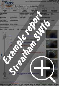 CCTV drain survey Streatham re