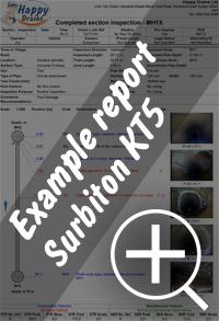 CCTV drain survey Surbiton re