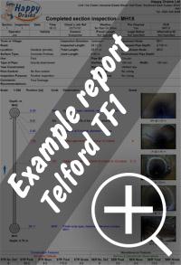 CCTV drain survey Telford re