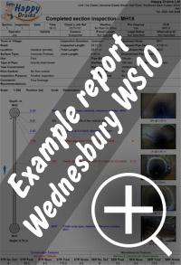 CCTV drain survey Wednesbury re