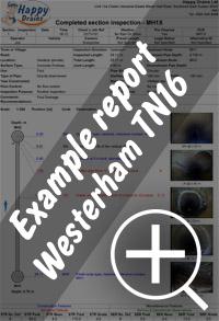 CCTV drain survey Westerham re