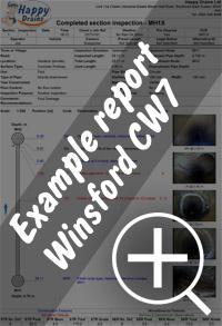 CCTV drain survey Winsford re