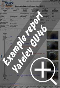 CCTV drain survey Yateley re