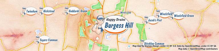Blocked drain Burgess Hill RH15