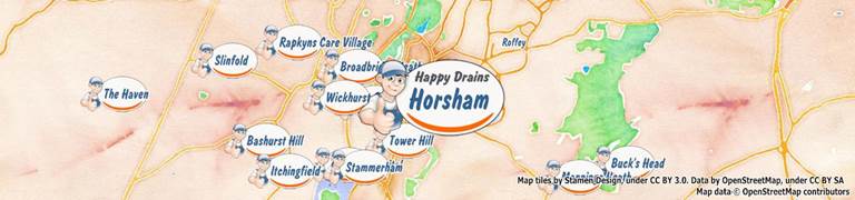 Blocked drain Horsham RH12