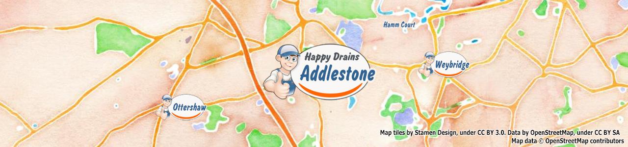 Blocked drain Addlestone KT15