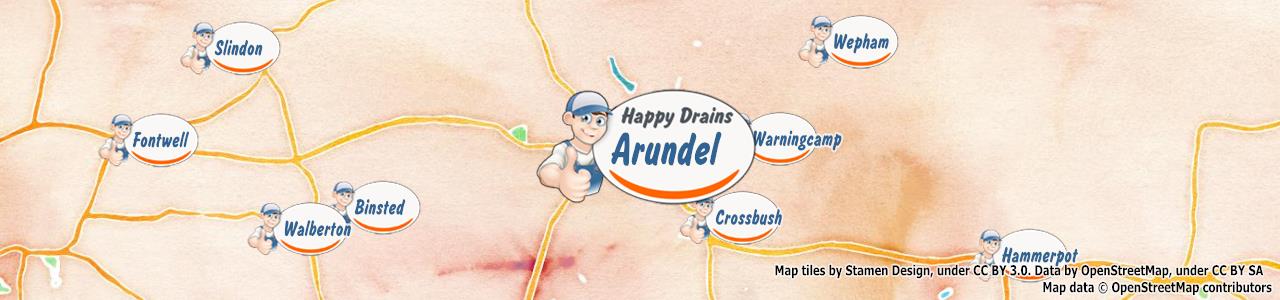 Blocked drain Arundel BN18
