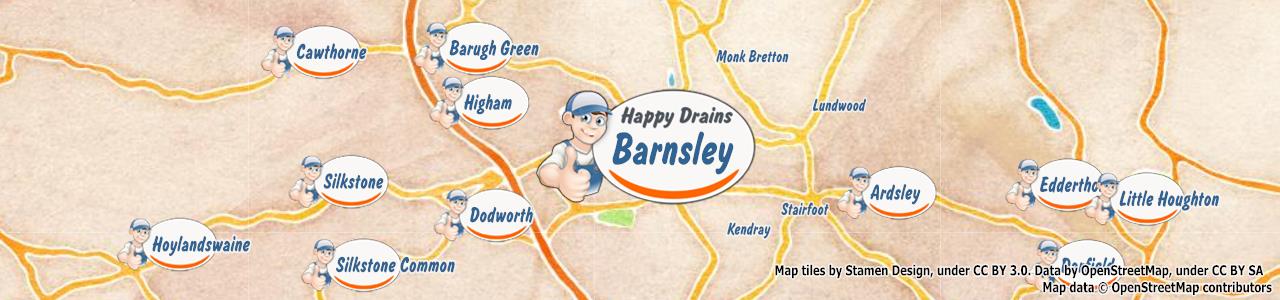 Blocked drain Barnsley S70