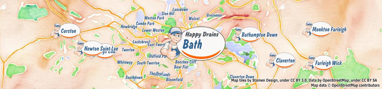 Blocked drain Bath BA1