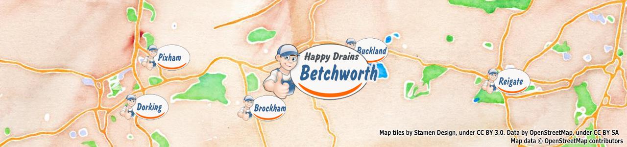 Blocked drain Betchworth RH3