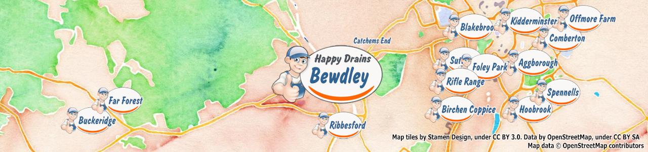 Blocked drain Bewdley DY12