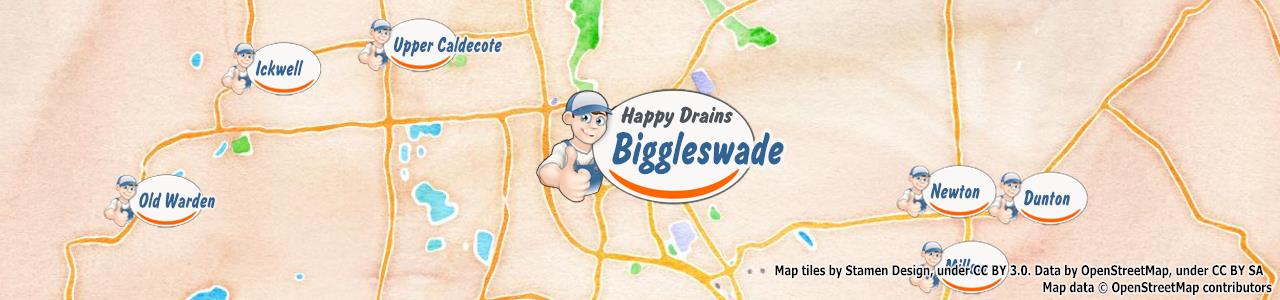 Blocked drain Biggleswade SG18