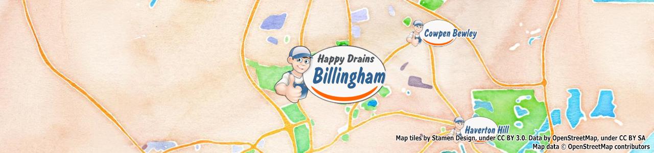 Blocked drain Billingham TS22