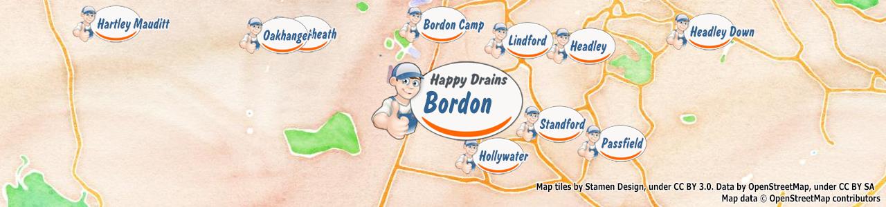 Blocked drain Bordon GU35