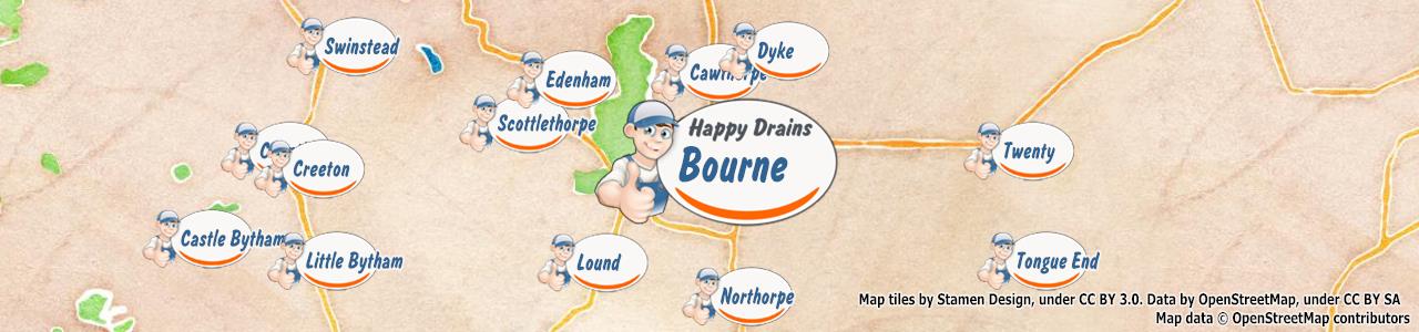 Blocked drain Bourne PE10