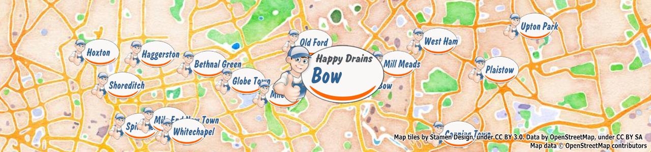 Blocked drain Bow E3